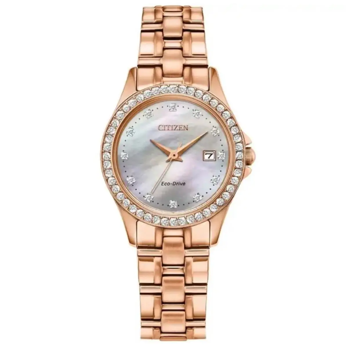 Citizen Women`s Classic Silver Dial Watch - EW1847-60Y