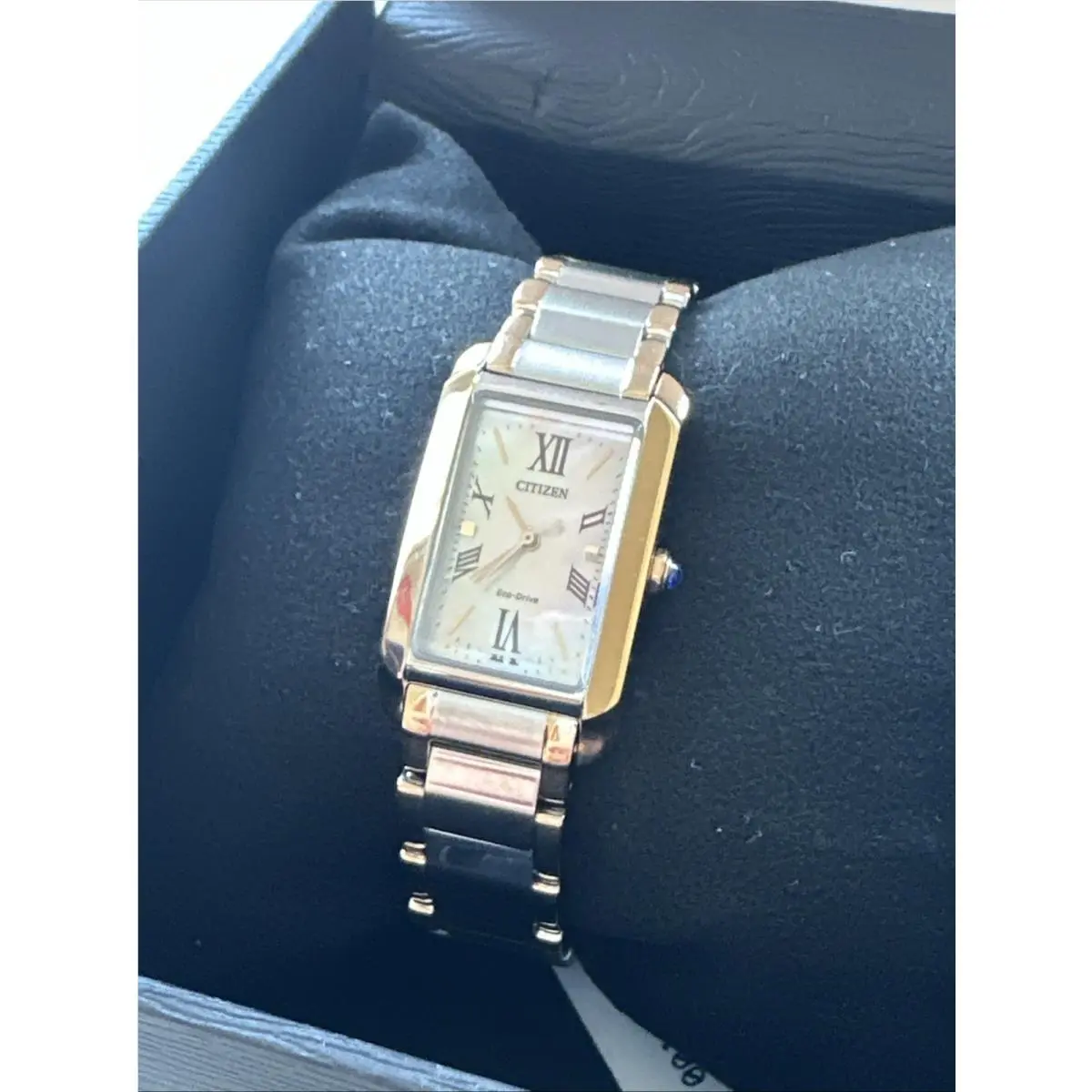 Women`s Bianca Eco-drive Silver Pink Watch 32MM EW5624-54Y by Citizen