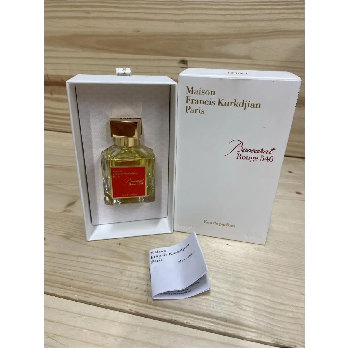 Maison Francis Kurkdjian Baccarat Rouge 540 70ml / 2.4oz Eau DE Parfum