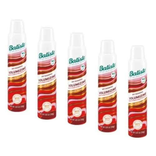 5 Pack Batiste Volumizing Dry Shampoo 3.81 oz