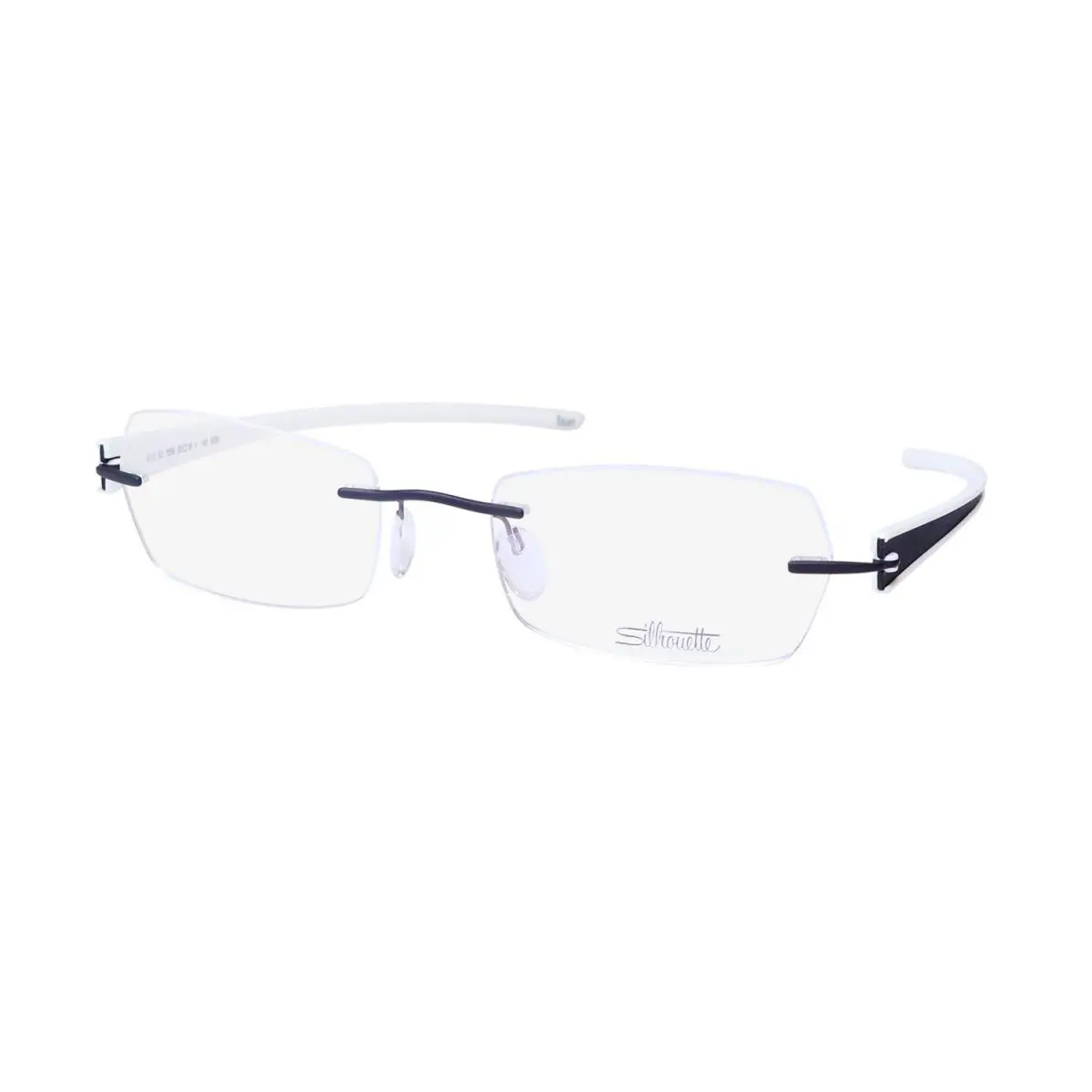 Silhouette 4312/52 Eyeglasses 7059 Unisex Black Austria Rectangular