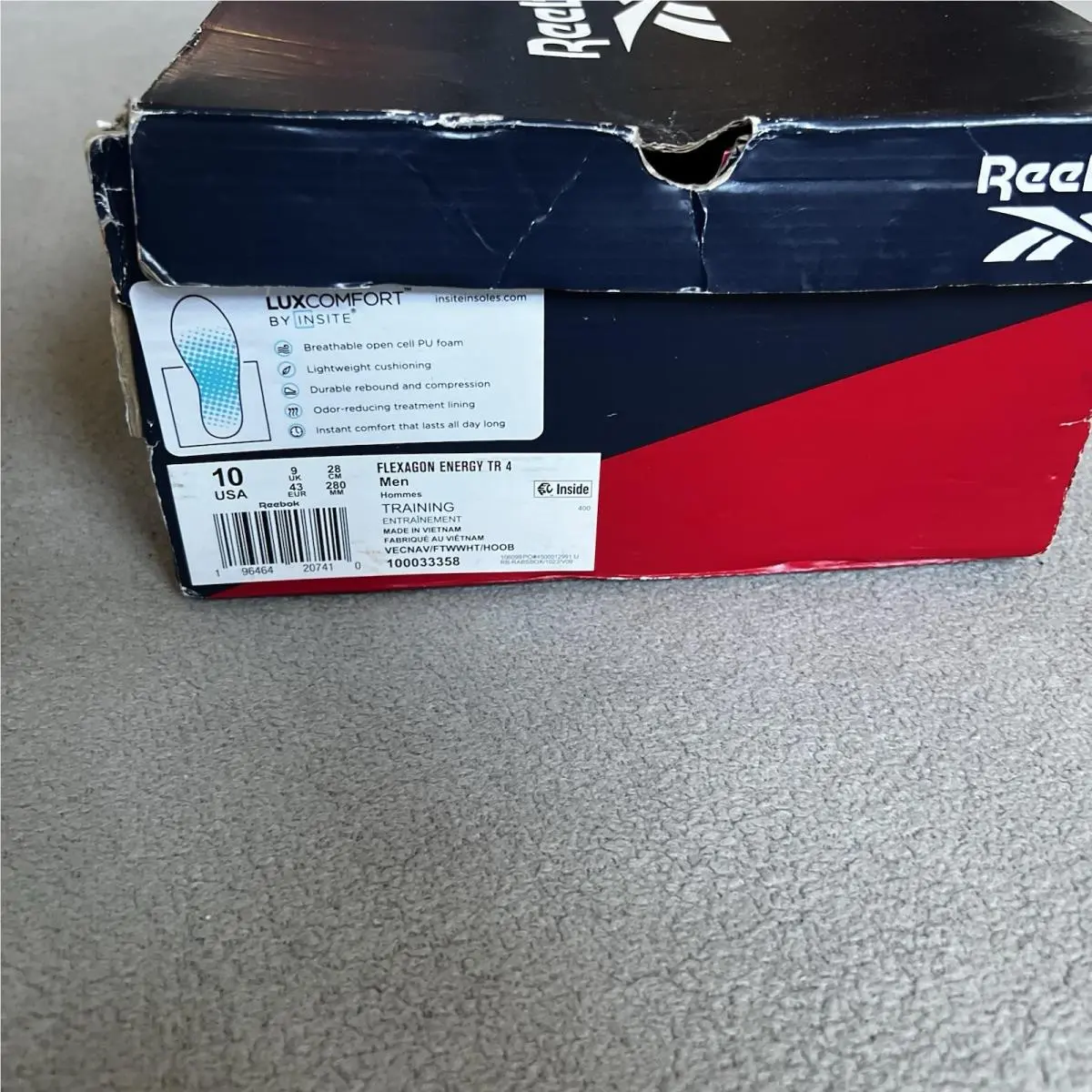 Reebok shoes - Reebok Flexagon Energy TR 4 - J4MVTb88137 - Blue 12