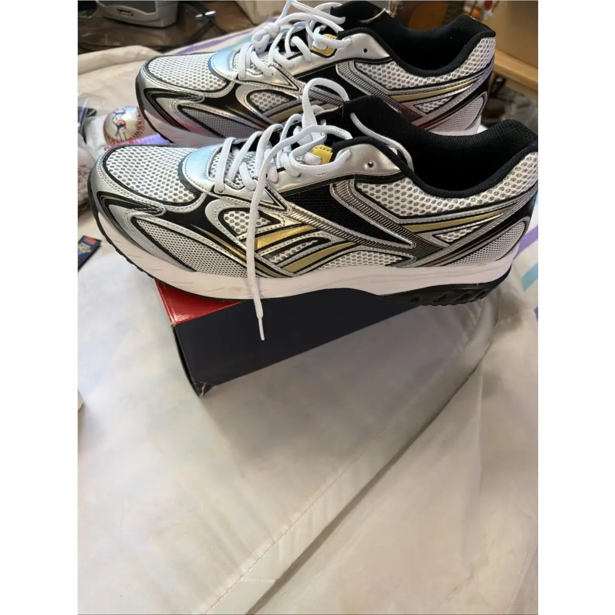 Reebok shoes - IONIC BOND - IONIC BOND - AR30302M-SNG - Gray / Dk Green (UPC: 0198179402210) 0