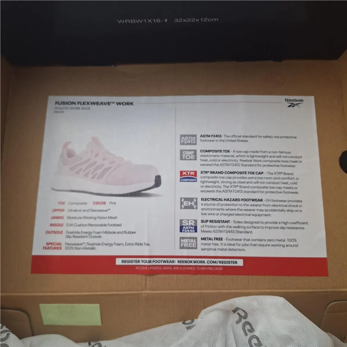 Reebok shoes - Reebok Fusion Flexweave - Fusion Flexweave - Pink 10