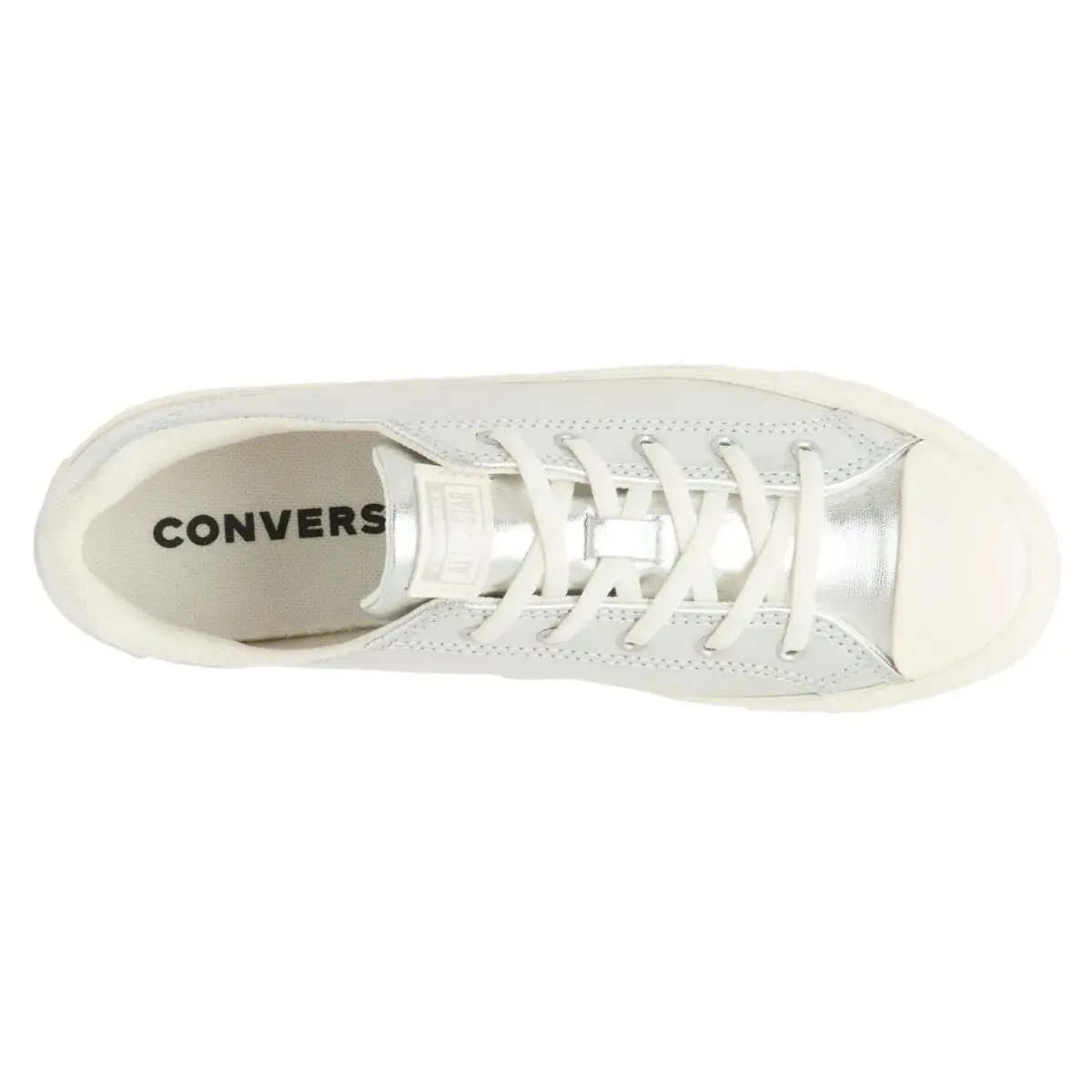 Converse shoes - Silver Metallic 12