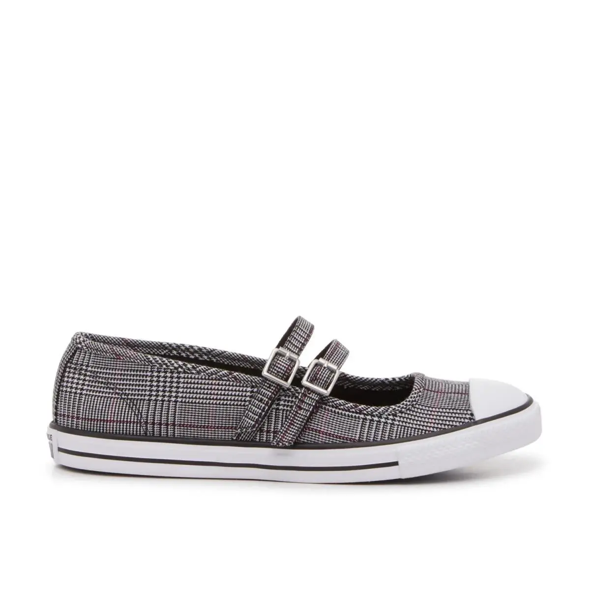 Converse shoes - Black/White Houndstooth Print 10