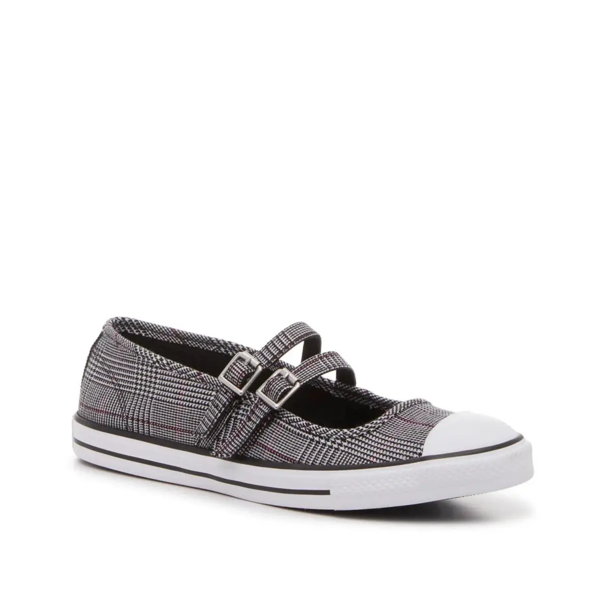 Converse shoes - Black/White Houndstooth Print 6