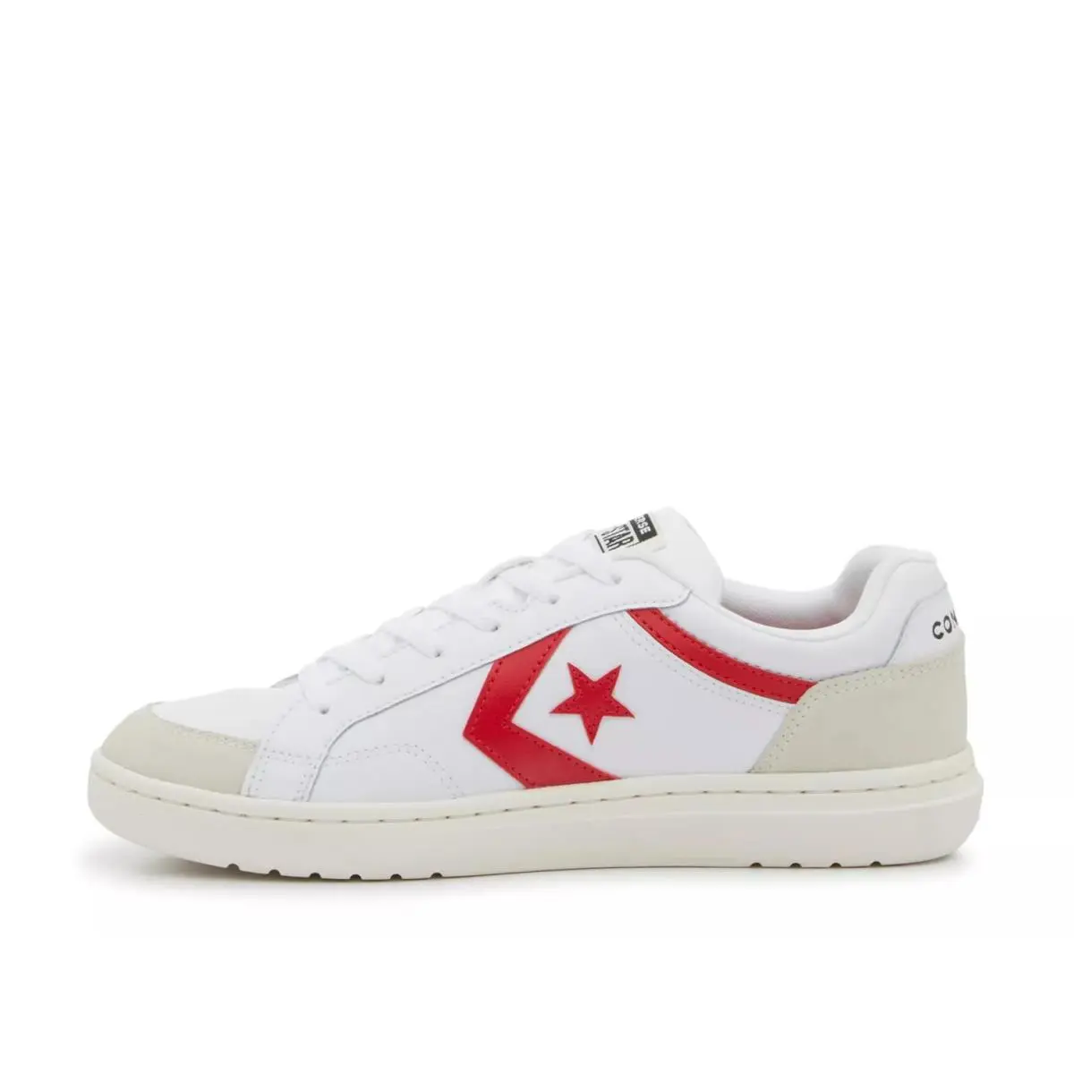 Converse shoes - White/Red/Egret Grey 1