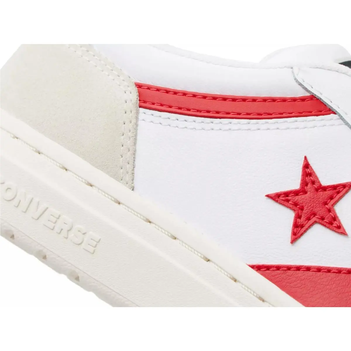 Converse shoes - White/Red/Egret Grey 6