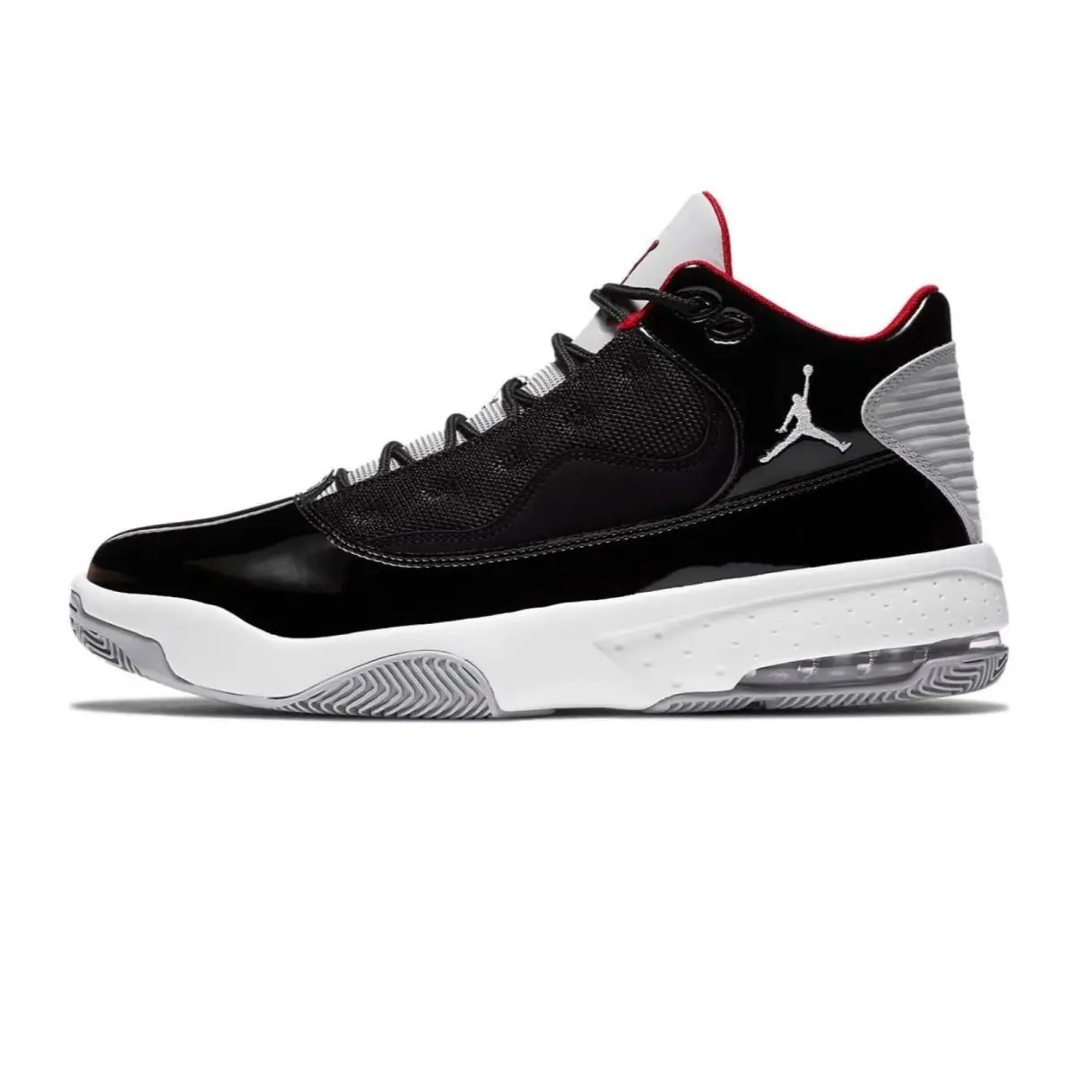 Nike Jordan Max Aura 2 Men`s Size Basketball Shoes Black/red CK6636-006
