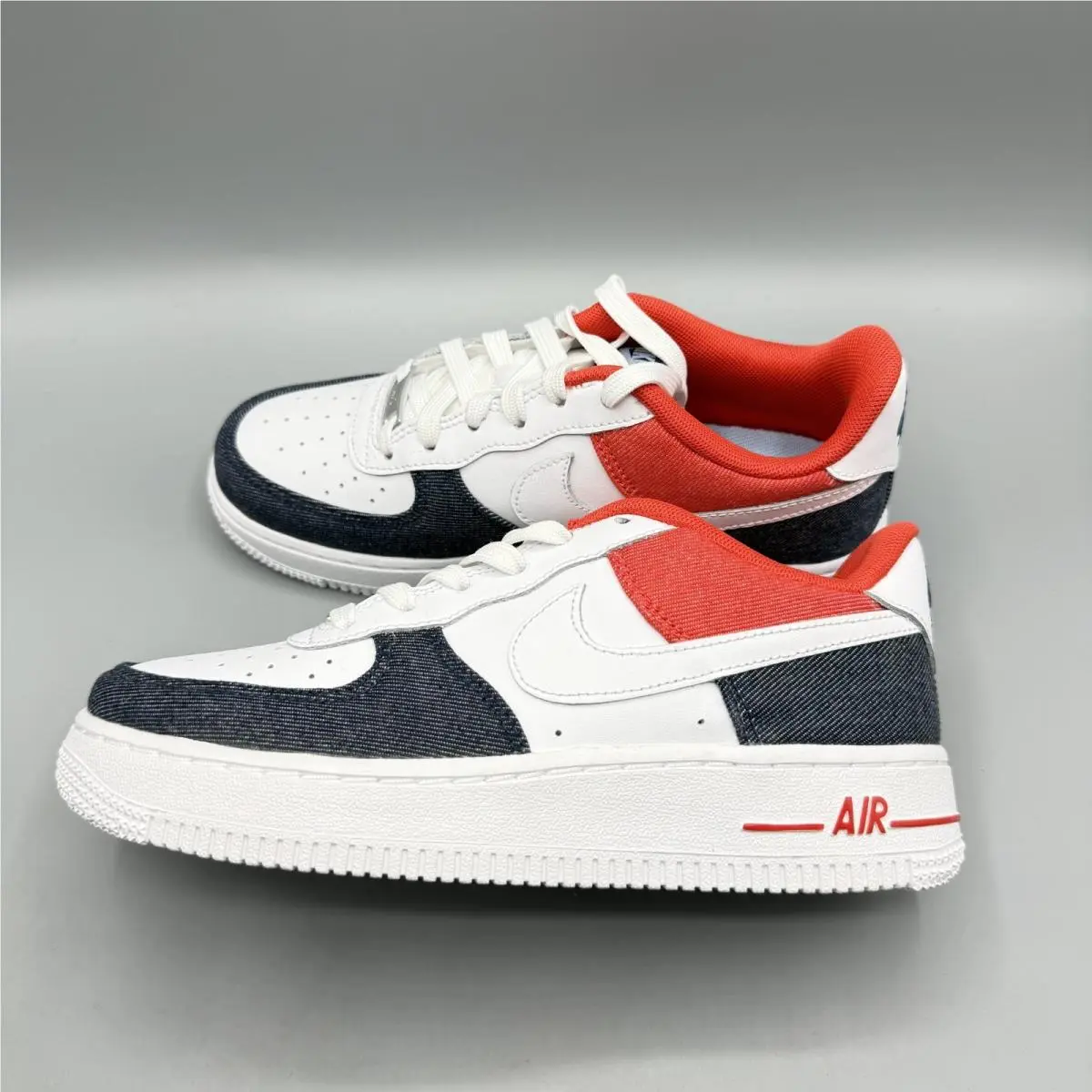 Nike shoes - Nike Air Force 1 USA Denim - Multicolor 4