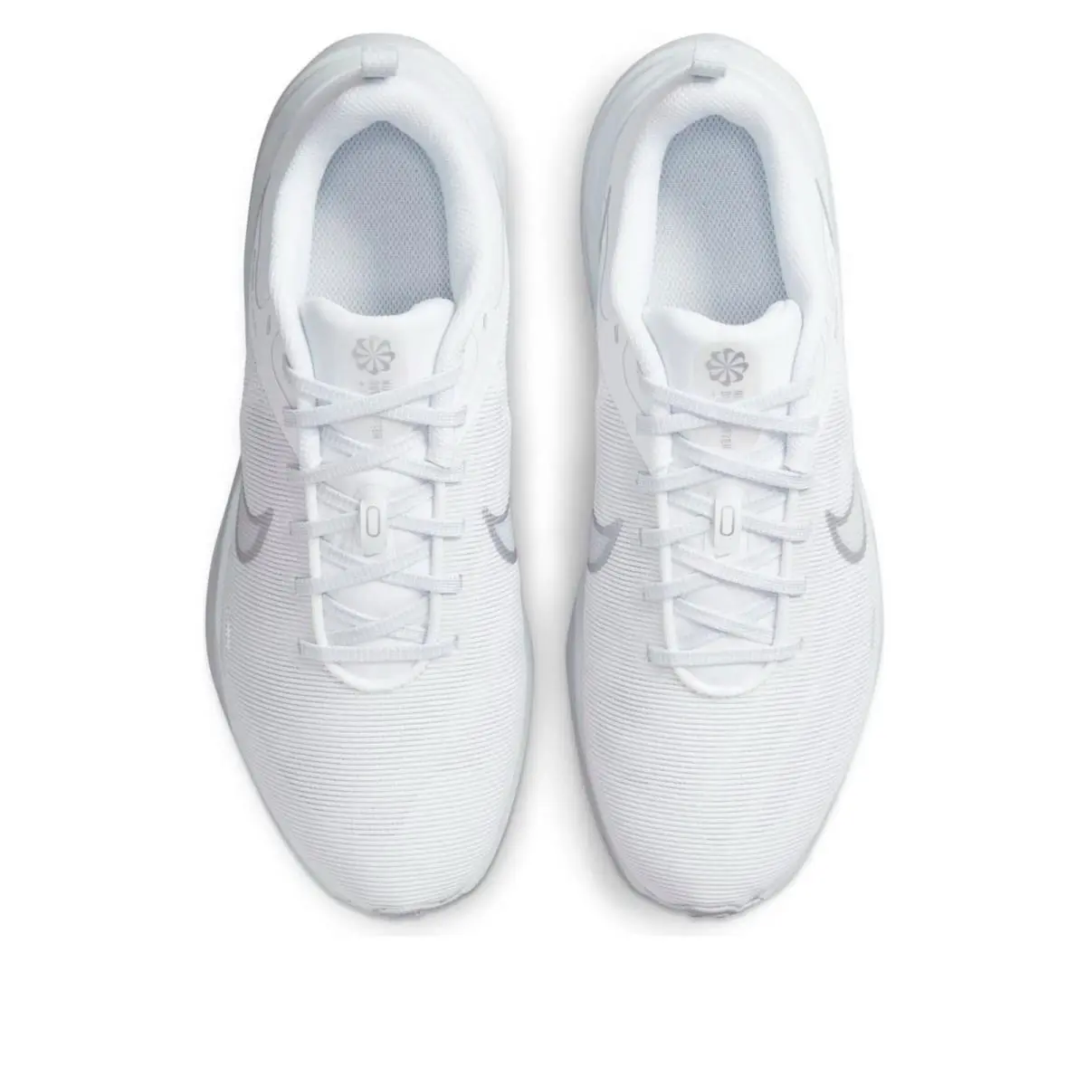 Nike shoes - Nike Downshifter 12 - Downshifter - DD9294-100 - White/Pure Platinum/Metallic Silver 8