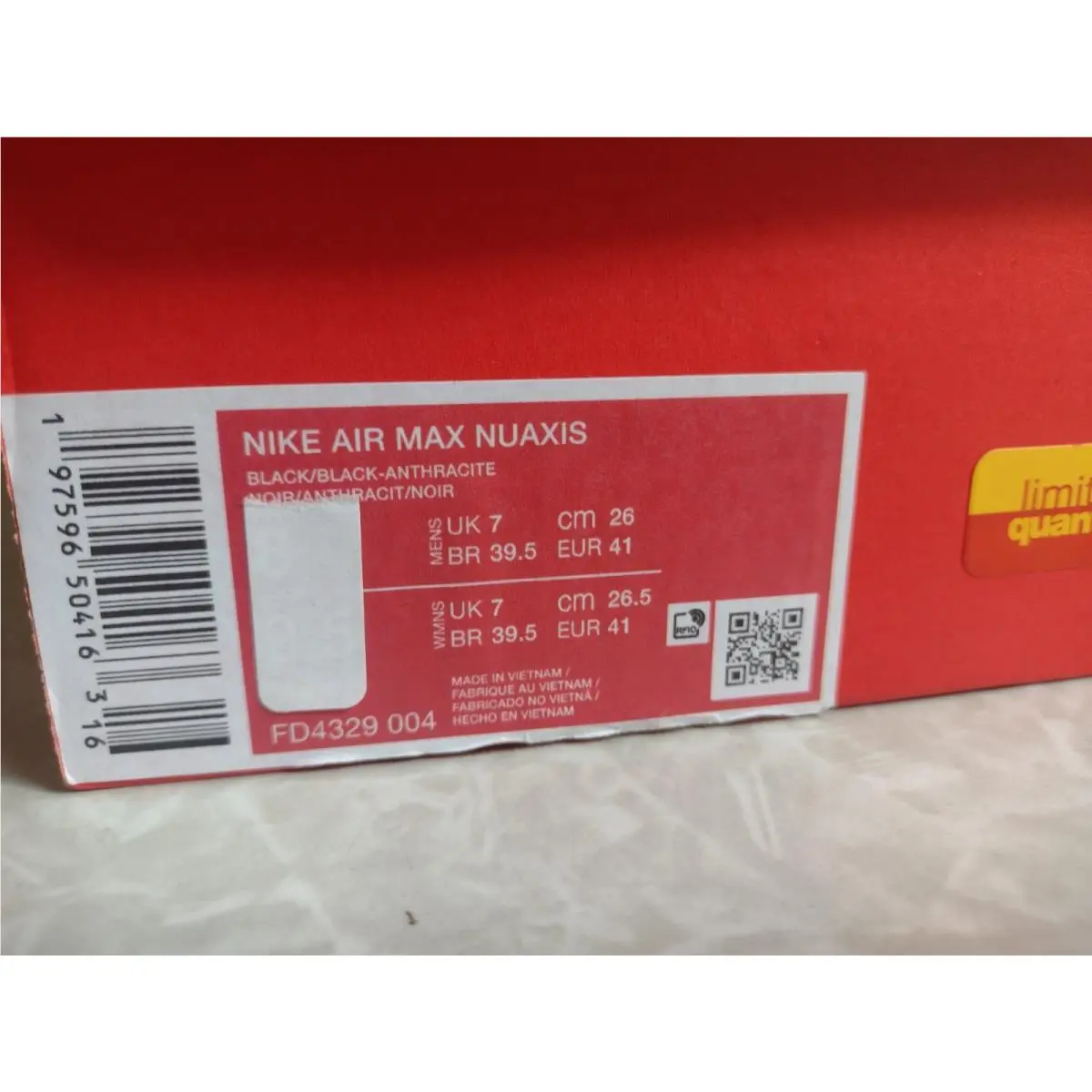 Nike shoes - Nike Air Max Nuaxis - Air Max Nuaxis - FD4329-004 - Black 20
