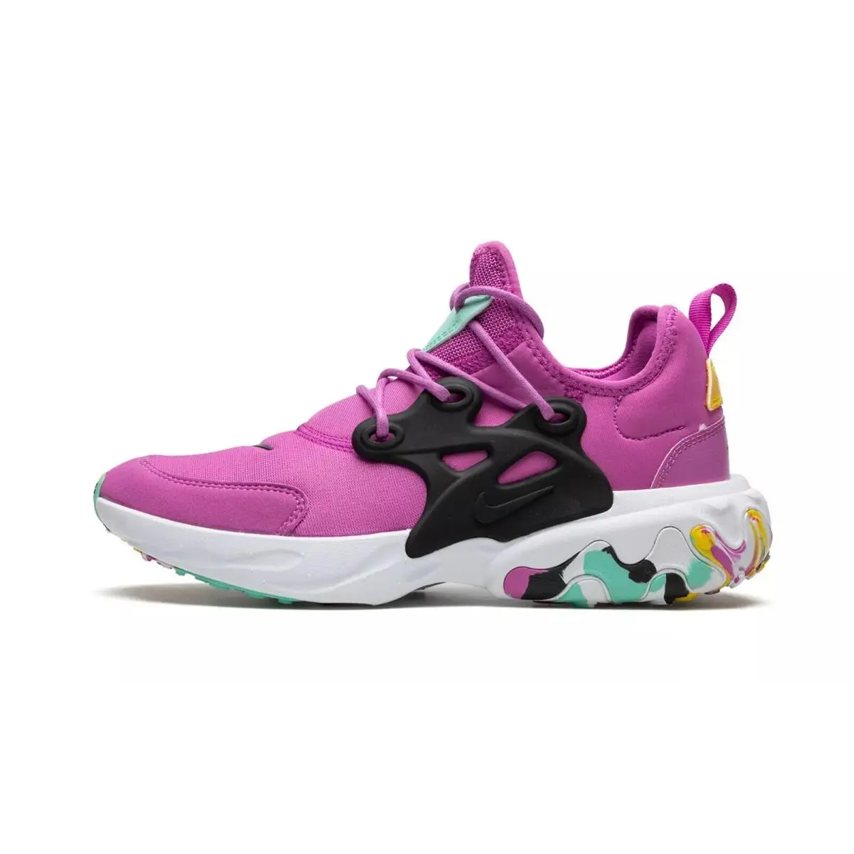 Nike React Presto MC GS Nby Fuchsia White Shoes CD8138-600 Womens Size 5.5-6