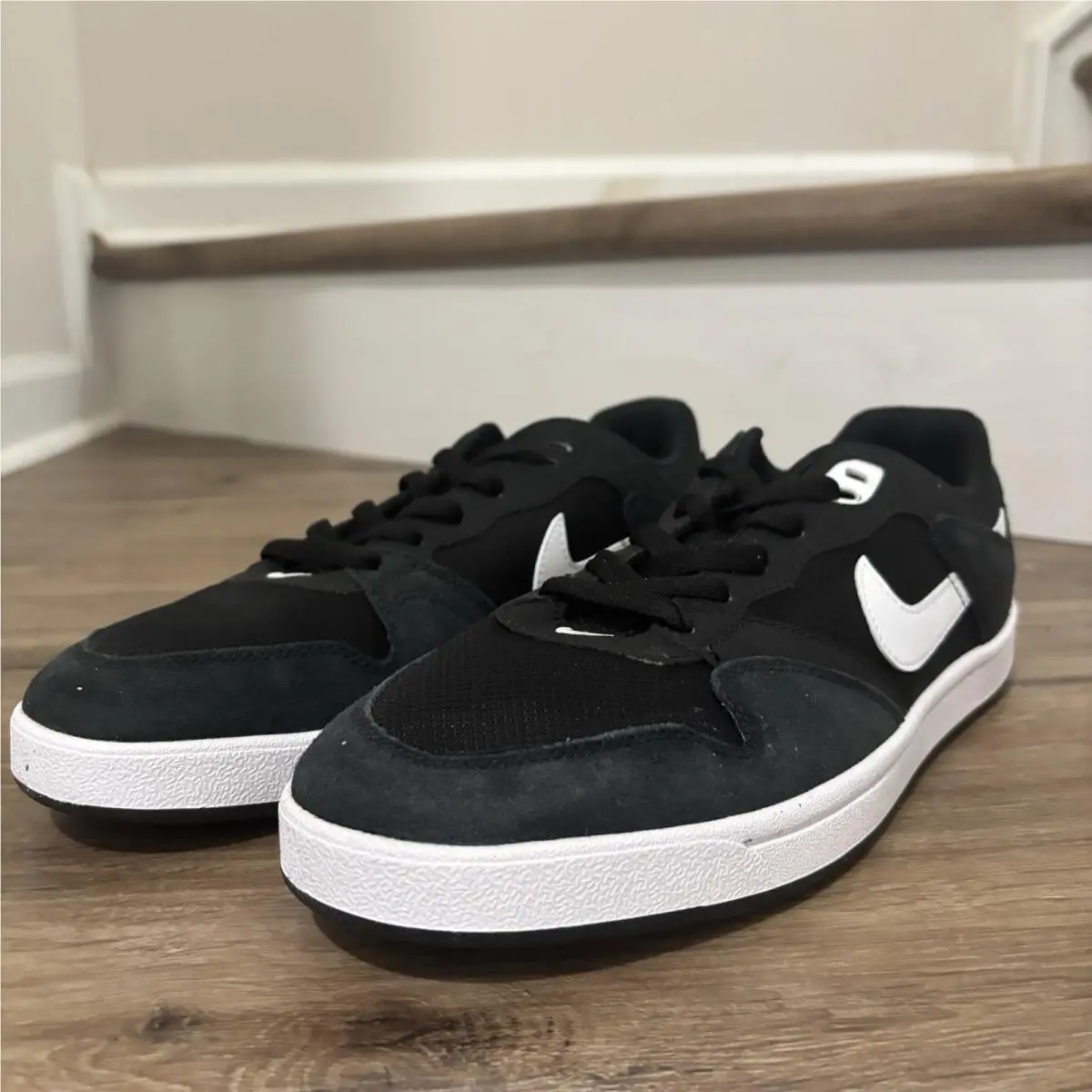 Nike shoes - Nike SB Alleyoop - Alleyoop - CJ0882 001 - Black, Manufacturer: Black/White/Black 6