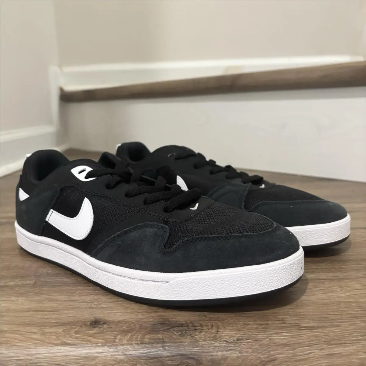 Nike shoes - Nike SB Alleyoop - Alleyoop - CJ0882 001 - Black, Manufacturer: Black/White/Black 7