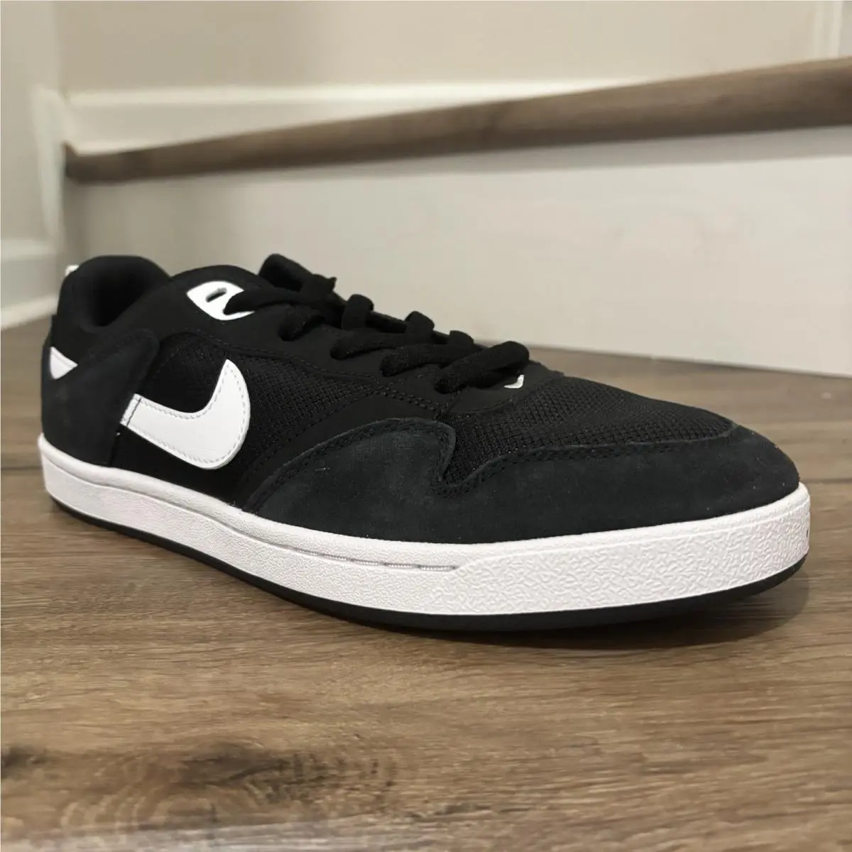 Nike shoes - Nike SB Alleyoop - Alleyoop - CJ0882 001 - Black, Manufacturer: Black/White/Black 9