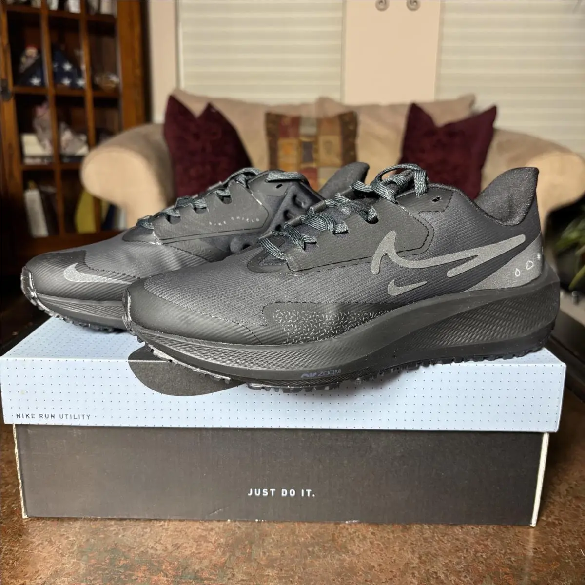 Nike shoes - Nike Air Zoom Pegasus 39 Shield - DO7626-001 - Black 7