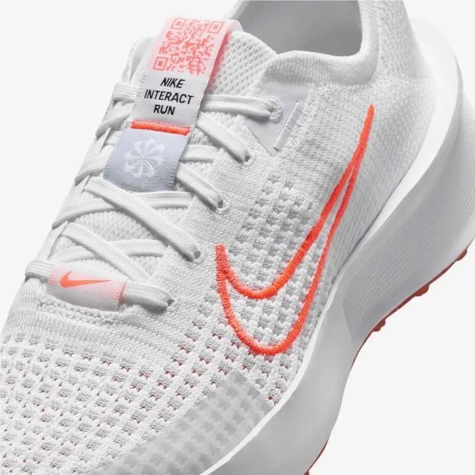 Nike shoes - Nike Interact Run - Interact Run - FD2292-110 - White/Bright Crimson 12