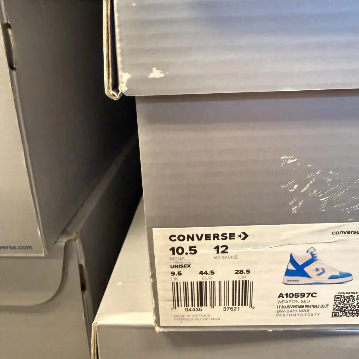 Converse shoes - Blue 4