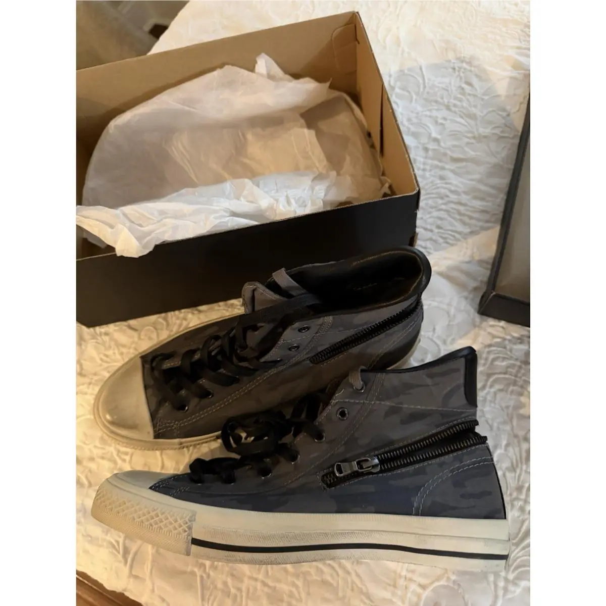 Converse shoes - Converse x John Varvatos Hi - Gray 3