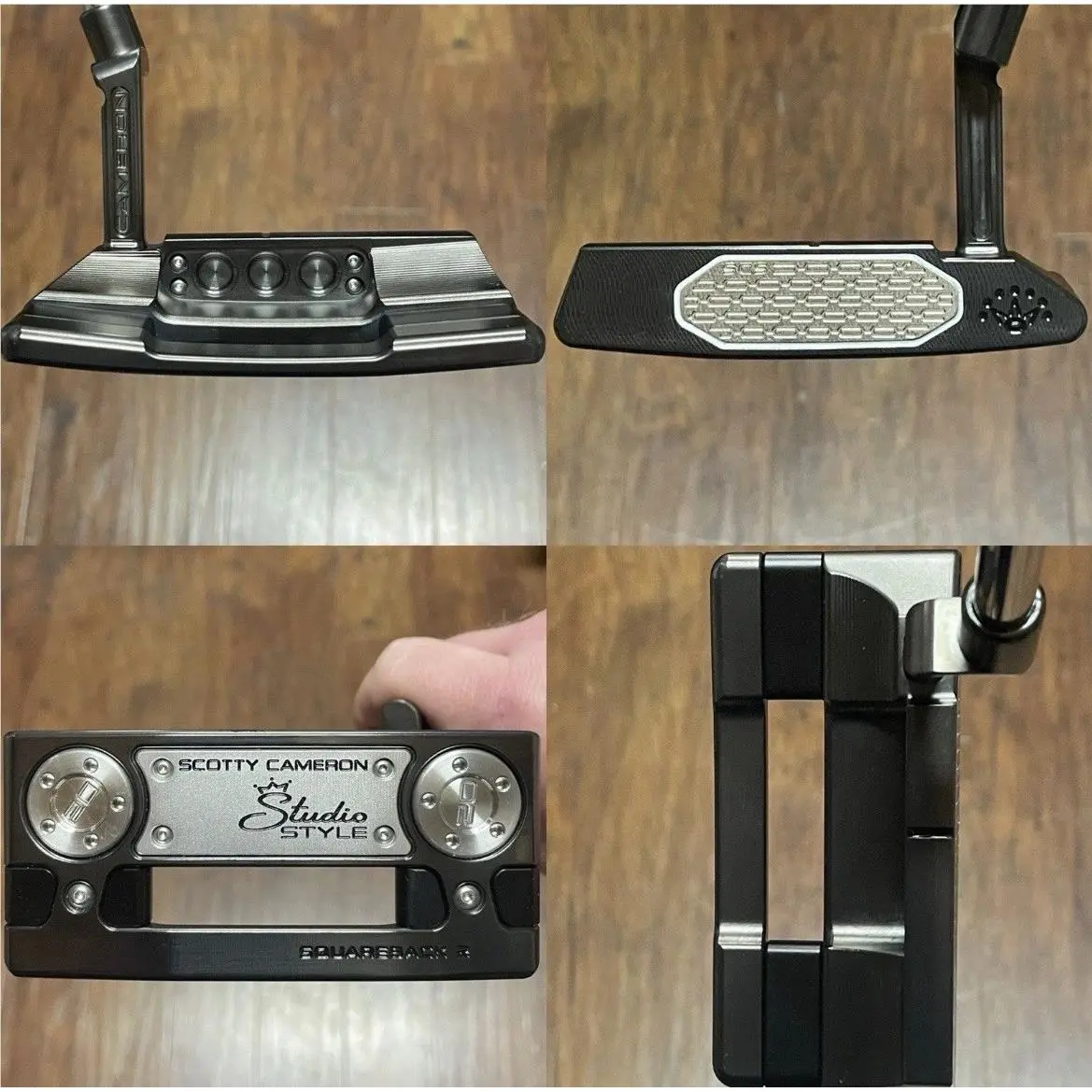 Scotty Cameron Studio Style Squareback 2 Putter - - Xtreme Dark Finish - 33”