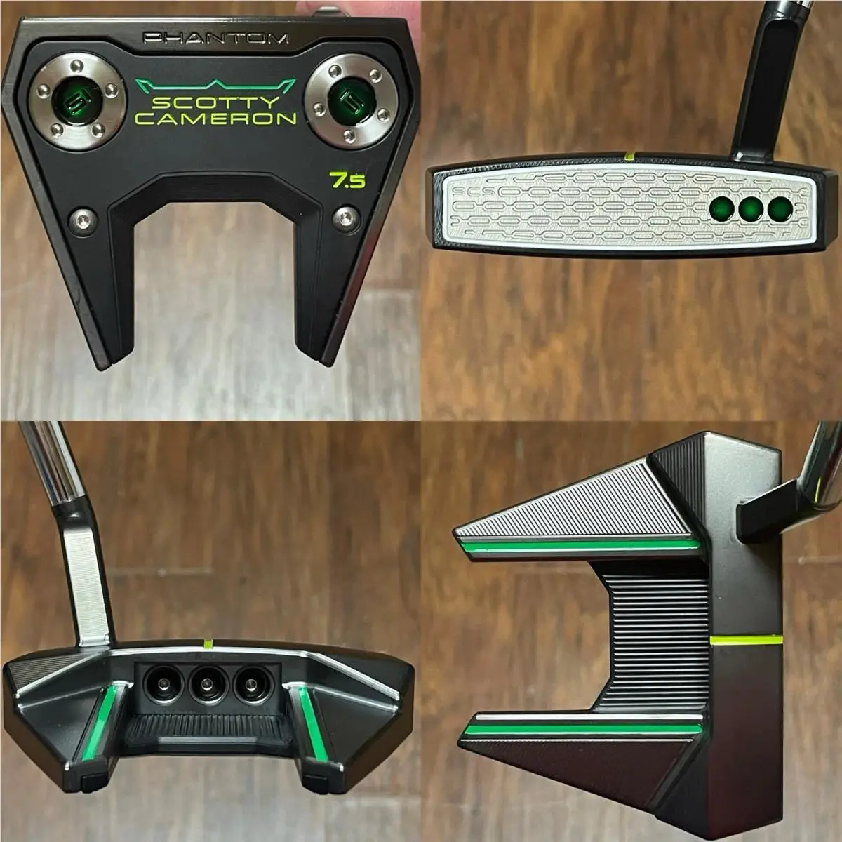Scotty Cameron 2026 Phantom 7.5 Putter - - Xtreme Dark Finish - Grn