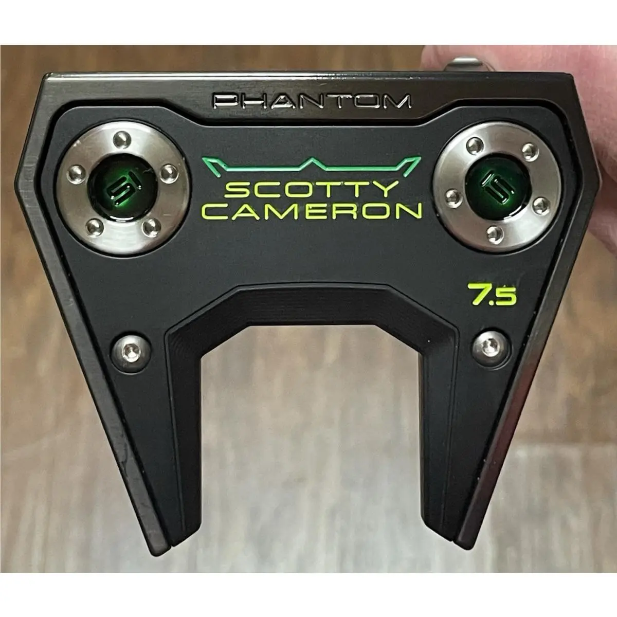 Scott  - Phantom 7.5 - 2026 - SCS - Xtreme Dark Finish - DLC - Green, Lie Angle: Black 2