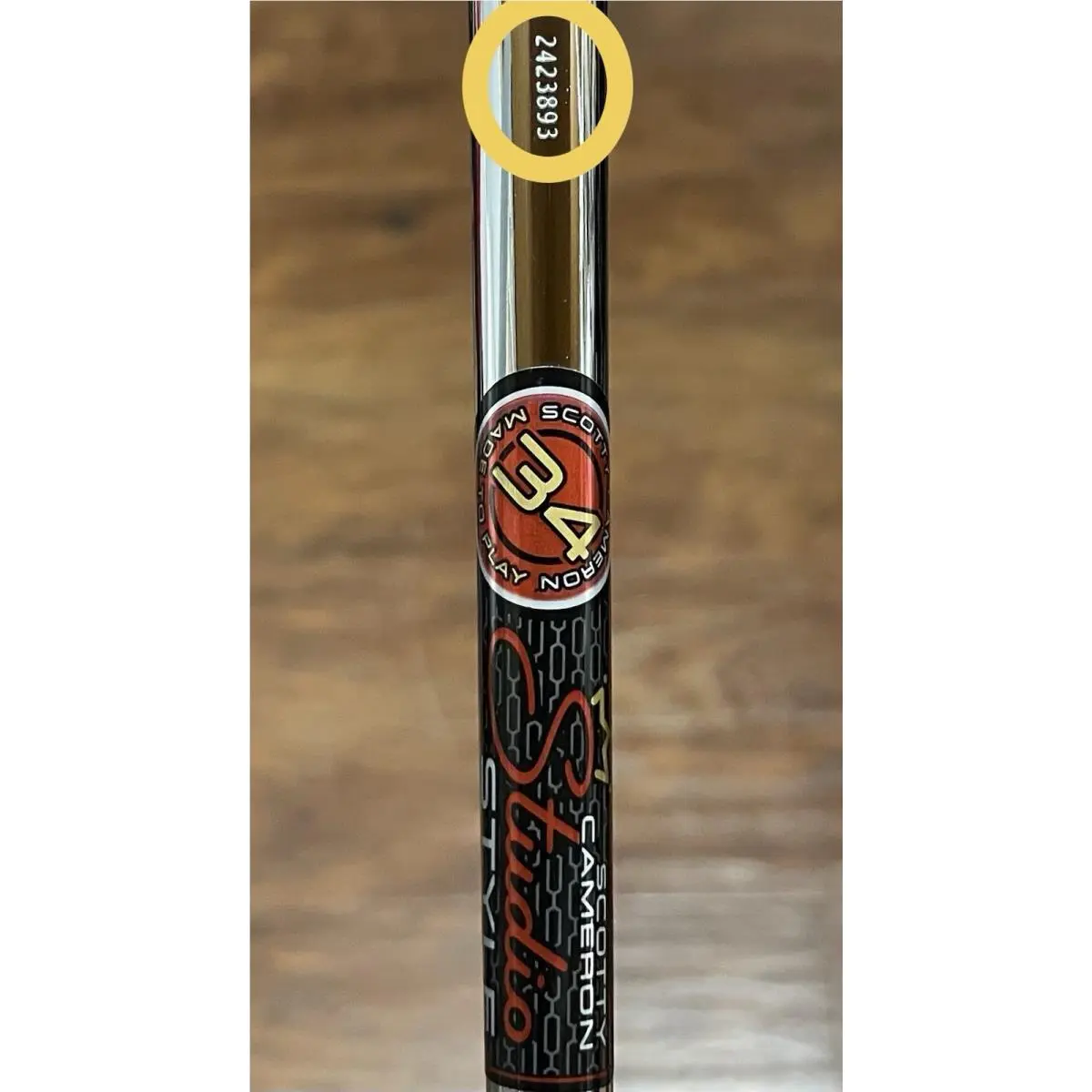 Scott  - Studio Style Newport 2 - SCS - Xtreme Dark Finish - DLC - Gold, Lie Angle: Black 6