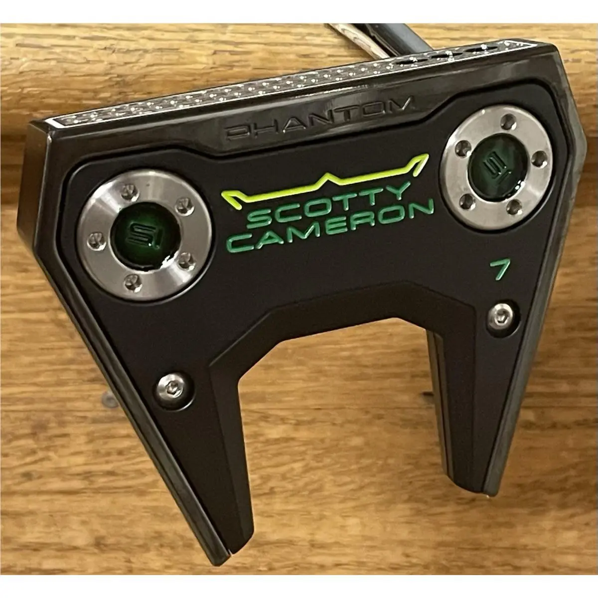 Scott  - Phantom 7 - 2026 - SCS - Xtreme Dark Finish - DLC - Green, Lie Angle: Black 0