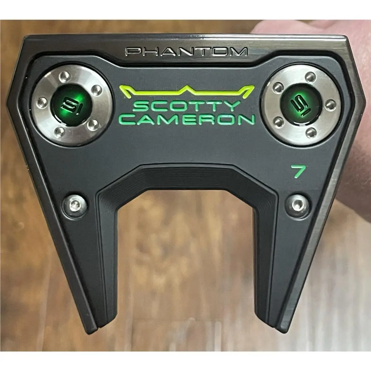 Scott  - Phantom 7 - 2026 - SCS - Xtreme Dark Finish - DLC - Green, Lie Angle: Black 2