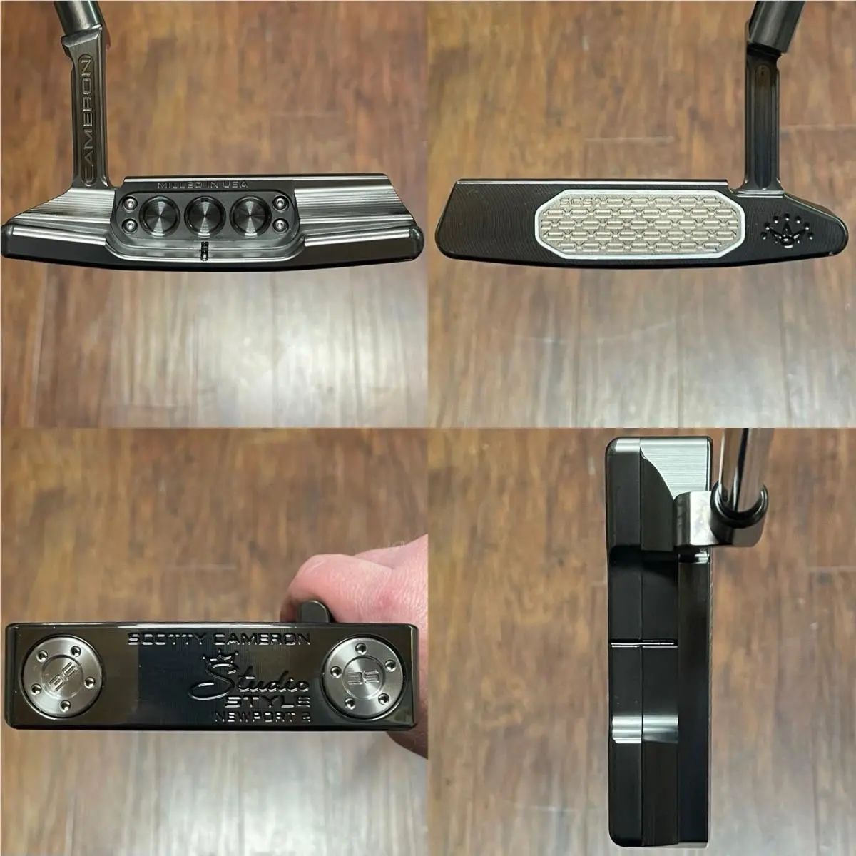 Scotty Cameron Studio Style Port 2 Putter - - Xtreme Dark Finish - 33