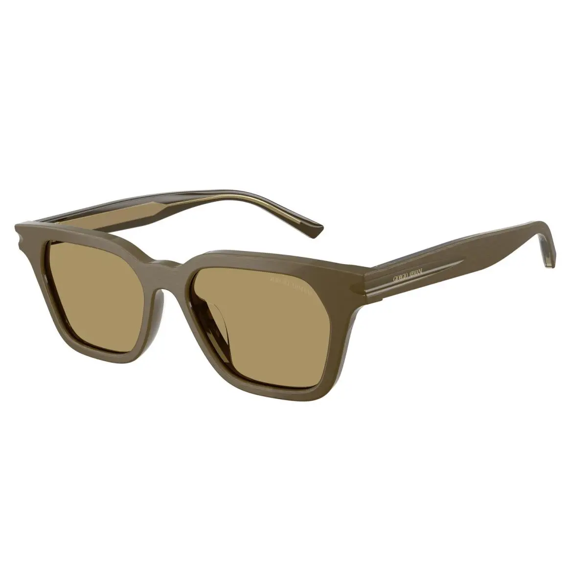Giorgio Armani AR8251U 6401 2 Brushed Green Green Olive 52 mm Unisex Sunglasses
