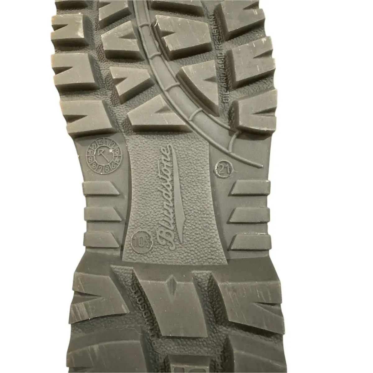 Blundstone shoes - BLUNDSTONE 172 Safety Work Chelsea Boot Stout Brown - Brown, Exterior: Brown 9