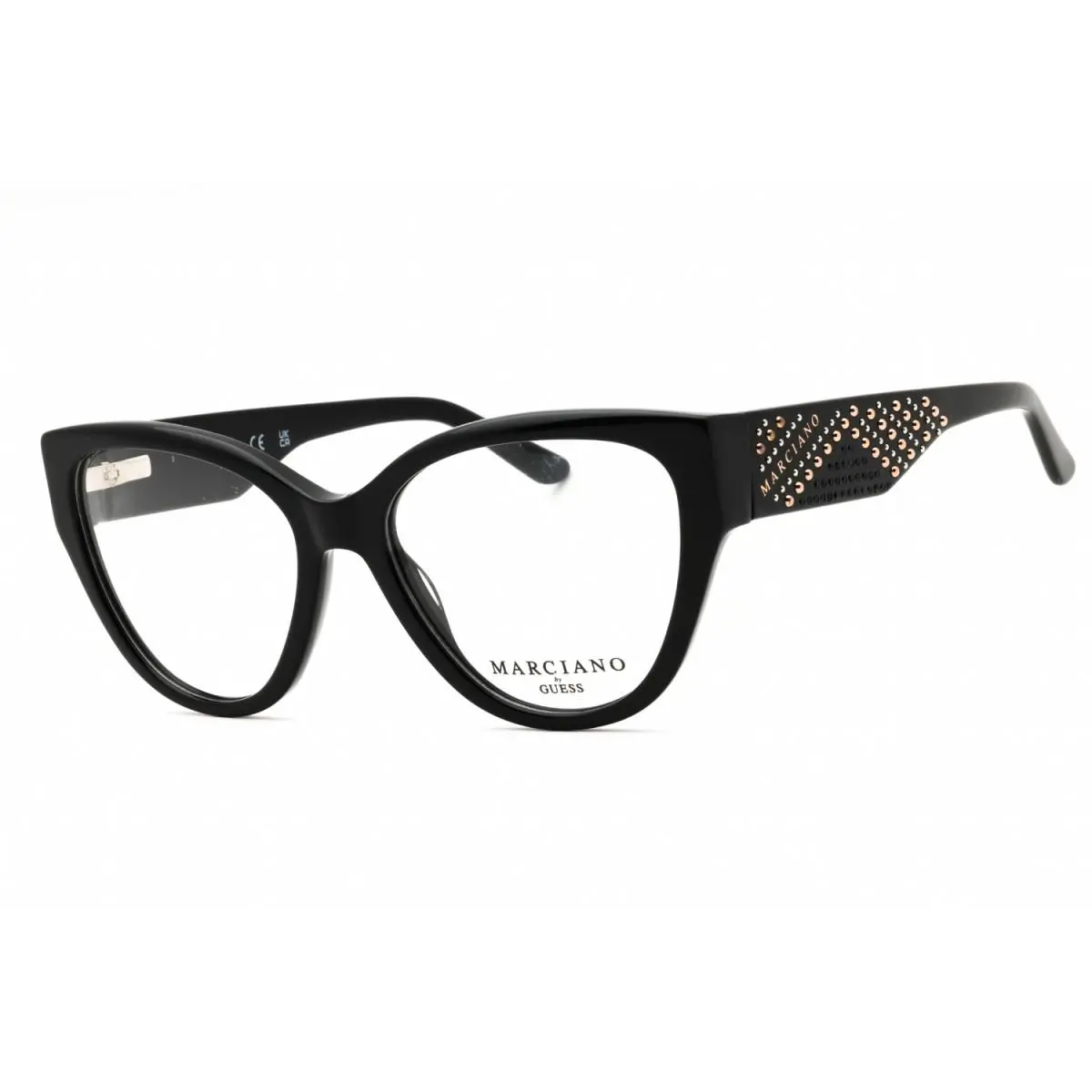 Guess by Marciano GM50018 001 Shiny Black 54mm Eyeglasses
