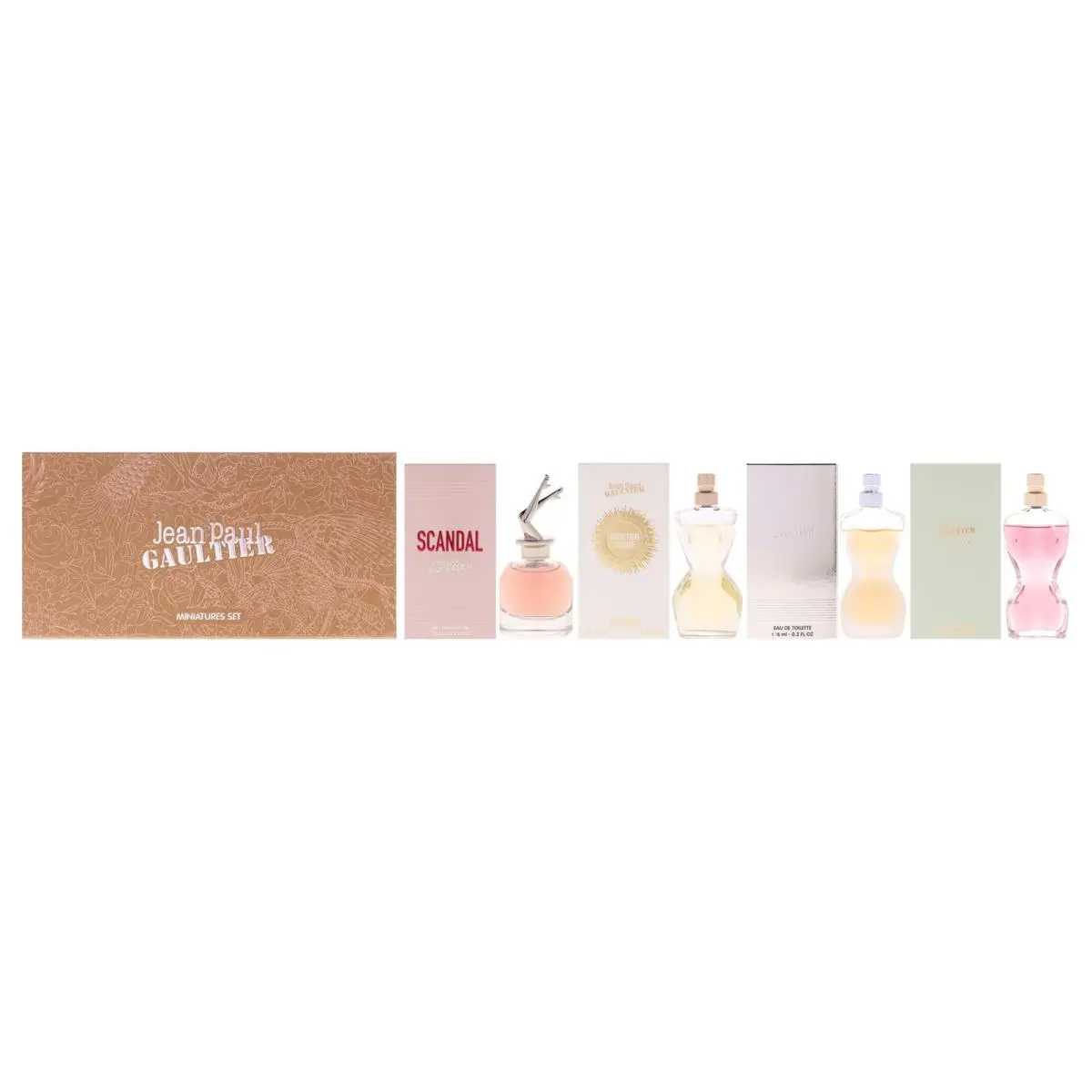 Miniatures Set by Jean Paul Gaultier For Women - 4 Pc Mini Gift Set