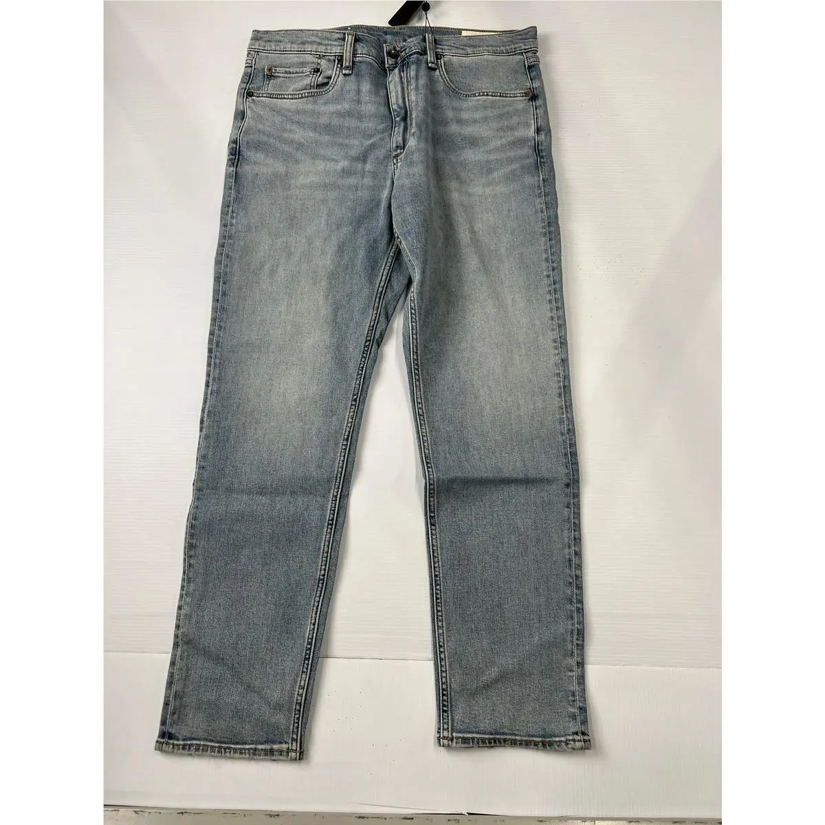 Rag Bone Fit 2 Slim Fit Stretch Denim Jean Men`s Size 34x30 Flynn