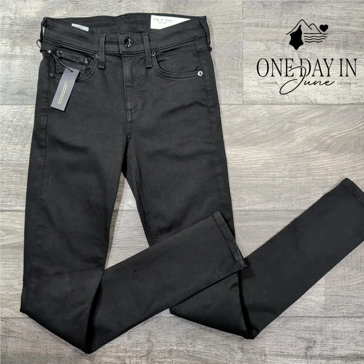 Rag Bone Cate Mid Rise Skinny Jeans Size 00 24