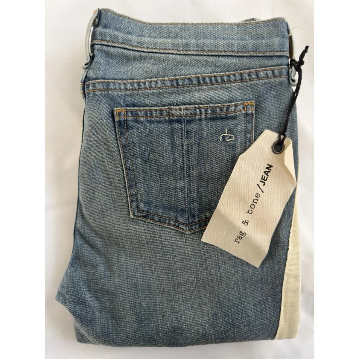 Rag Bone Skinny Women Racer Jean Sz 27 In Color Relay