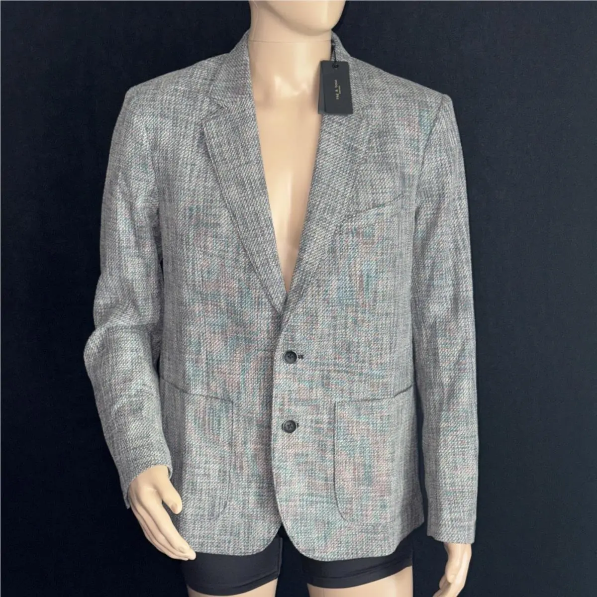 Rag Bone Men 40 R Italian Wool Blazer Retail
