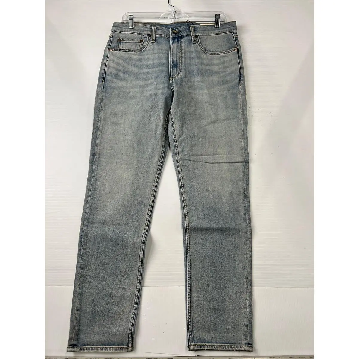 Rag Bone Fit 2 Slim Fit Stretch Denim Jean Men`s Size 33x30 Flynn