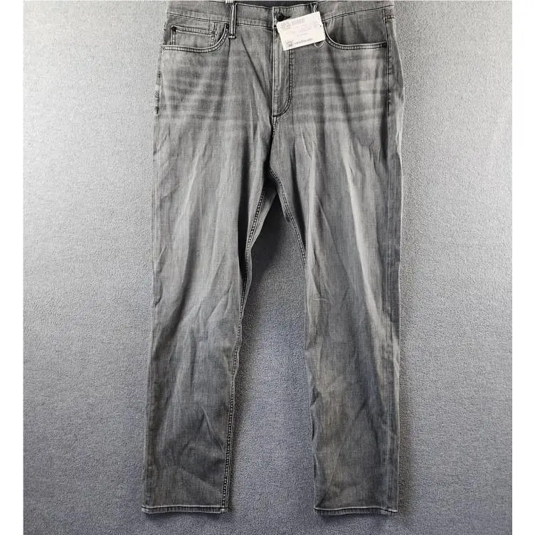 Rag Bone Fit 2 Airflex Slim Fit Jeans Men`s 36W x 32L Christophe Button Zip