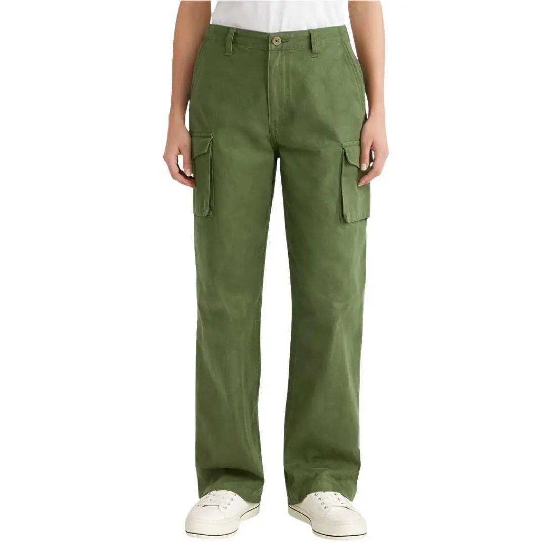 Rag Bone Pants Womens Size 29 Sage Green Cargo Straight Leg Utility Cotton