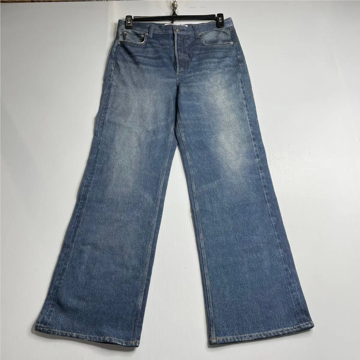 Rag Bone Miramar Shea Relaxed Straight Pants Women`s Size 28 Cosmo