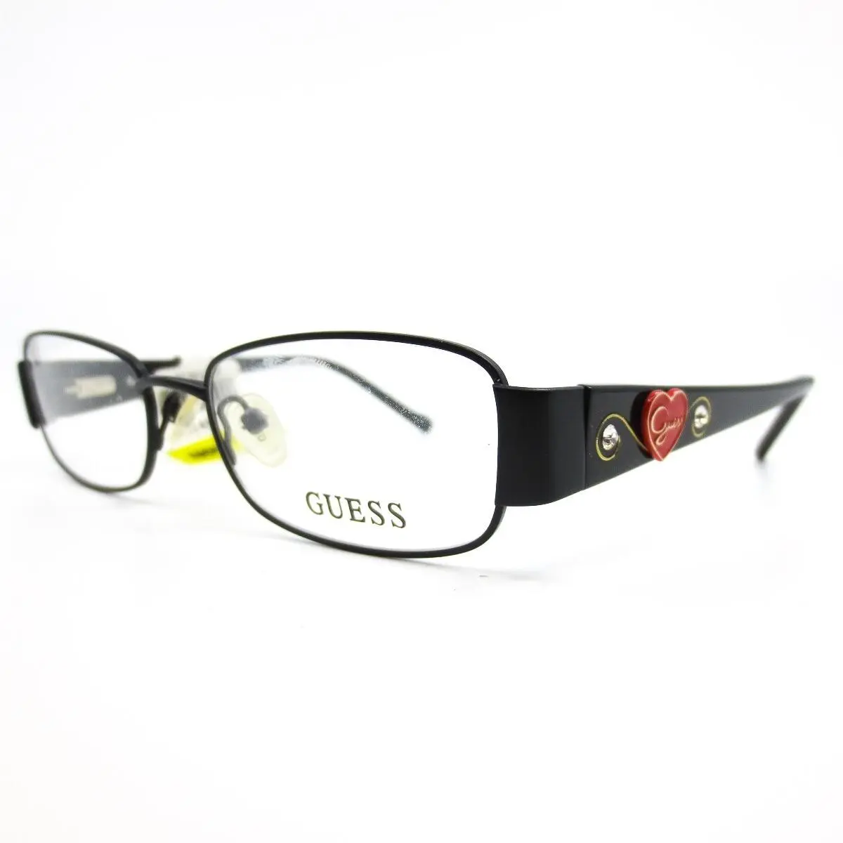 Guess GU9085 Blk Eyeglasses Black Rectangular Girls Kids Frames 48 16 130