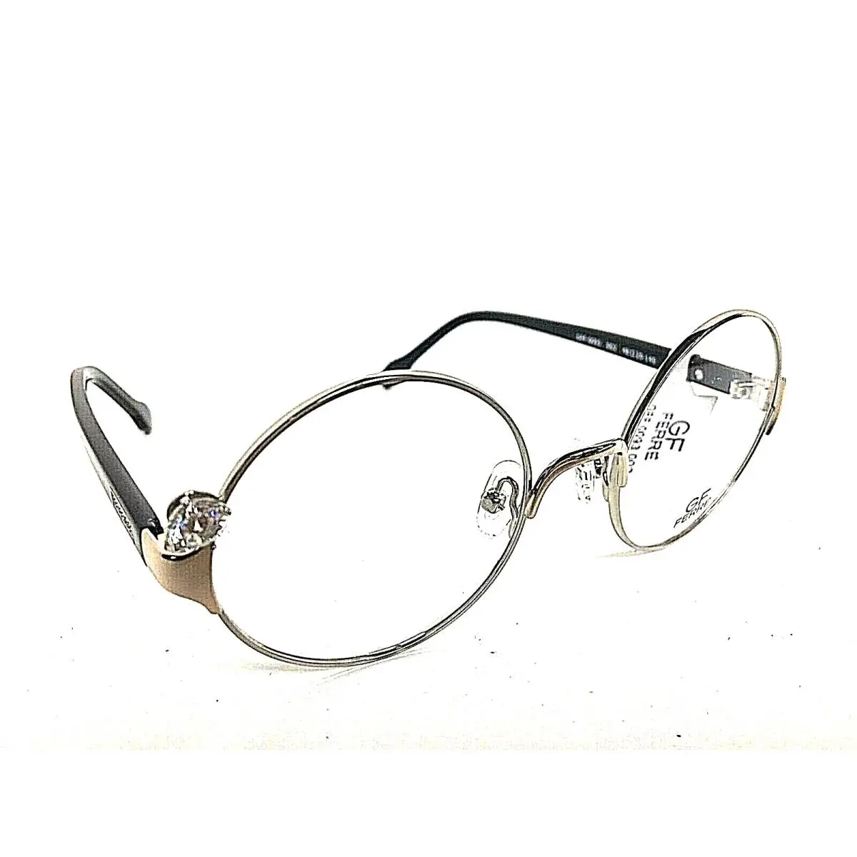 Gianfranco Ferré GFF9R3 002 Crystal Round Limited Women`s Eyeglasses Frame by Gianfranco Ferre