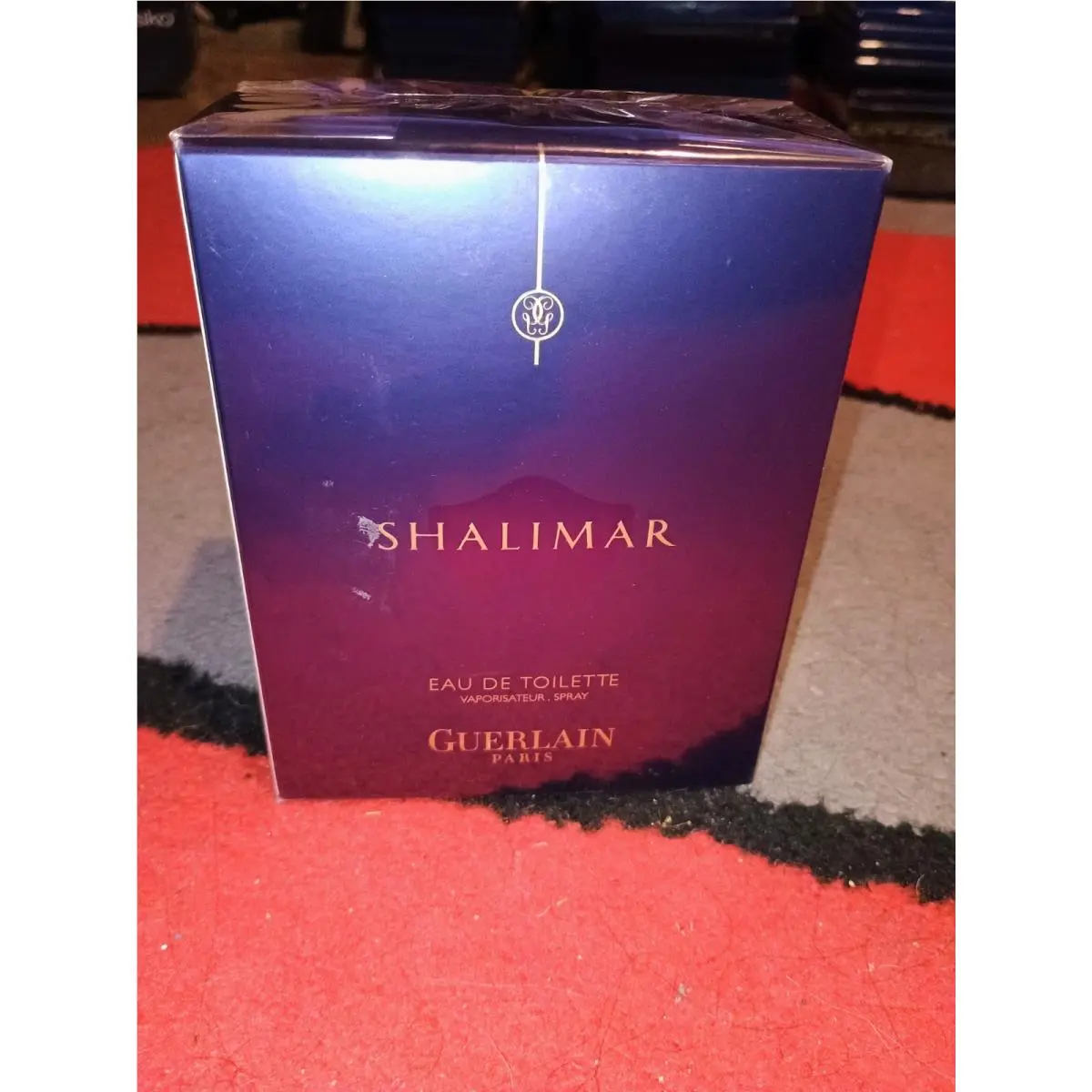 Vintage Shalimar Guerlain Paris Eau De Toilette 3 oz - Still