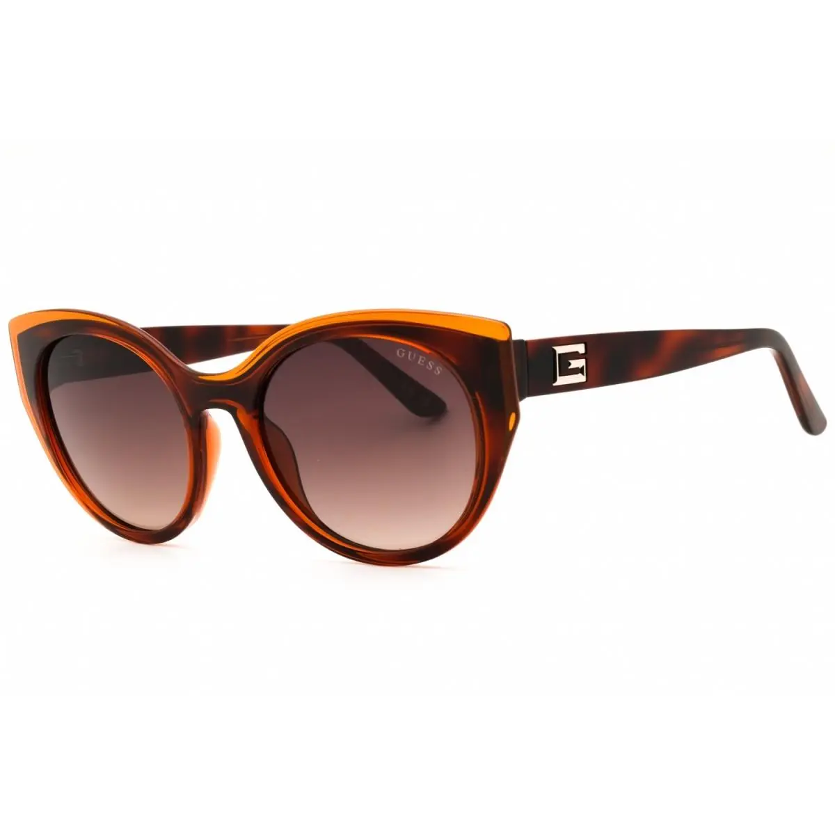 Guess GU7909 52F Dark Havana/brown Gradient 53-19-140 Sunglasses