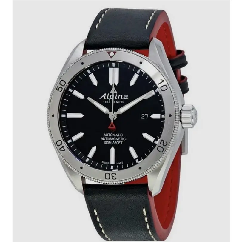 Alpiner 4 AL-525B4AQ6 Automatic 40mm Black Dial Swiss Men`s Watch by Alpina