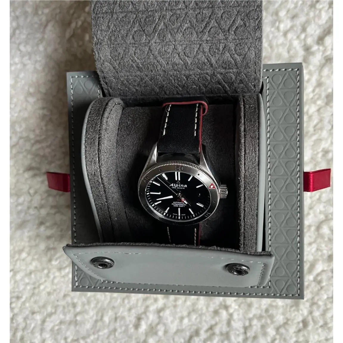 Alpina Alpiner 4 Automatic Black Dial Men`s 40mm Watch AL-525B4AQ6